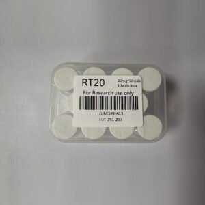 RT20 – Retatrutide – 20 mg × 10 vials